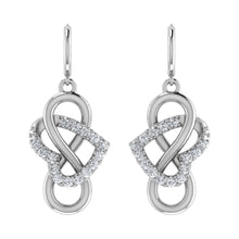 Diamond 1/4 Ct.Tw. Danglers Earrings in 10K White Gold