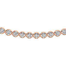 14K Rose Gold 3 1/3 Ct.Tw. Diamond Heart Promise Ring