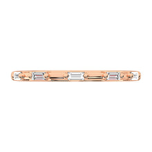14K Rose Gold 1/2 Ct.Tw. Diamond Curve Band