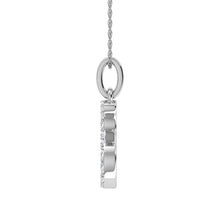 Diamond 1/8 Ct.Tw. Letter S Pendant in 10K White Gold