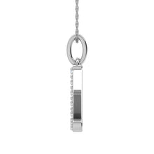 Diamond 1/8 Ct.Tw. Letter Z Pendant in 10K White Gold