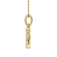Diamond 1/20 Ct.Tw. Letter C Pendant in 10K Yellow Gold
