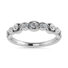 Diamond 1/10 Ct.Tw. Stackable Band in 14K White Gold