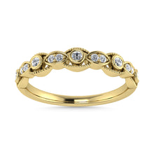 Diamond 1/10 Ct.Tw. Stackable Band in 14K Yellow Gold