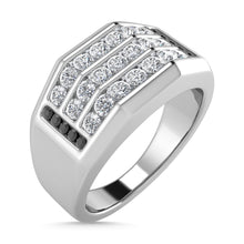 Diamond 3/4 Ct.Tw. Mens Fashion Ring in 14K White Gold
