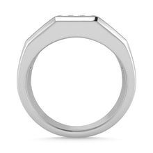 Diamond 3/4 Ct.Tw. Mens Fashion Ring in 14K White Gold
