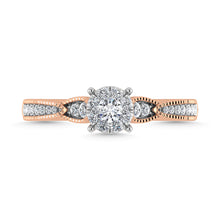 Diamond 1/2 Ct.Tw. Engagement Ring in 14K Rose Gold