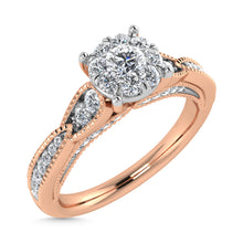 Diamond 1/2 Ct.Tw. Engagement Ring in 14K Rose Gold