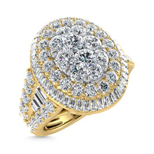 Diamond 2 1/3 Ct.Tw. Engagement Ring in 14K Yellow Gold