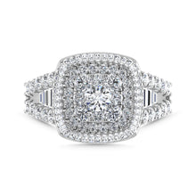 Diamond 2 1/3 Ct.Tw. Engagement Ring in 14K White Gold