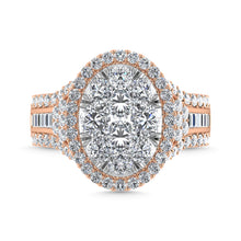 Diamond 2 3/4 Ct.Tw. Engagement Ring in 14K Rose Gold