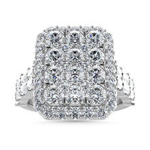 Diamond 2 Ct.Tw. Engagement Ring in 14K White Gold