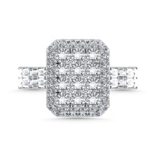Diamond 2 Ct.Tw. Engagement Ring in 14K White Gold