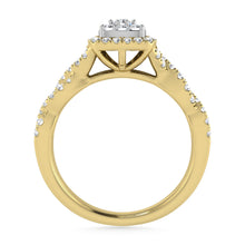 Diamond 1/2 Ct.Tw. Engagement Ring in 10K Yellow Gold