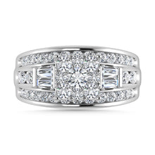 Diamond 1 1/2 Ct.Tw. Engagement Ring in 10K White Gold