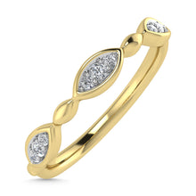 Diamond 1/20 Ct.Tw. Stack Band in 10K Yellow Gold