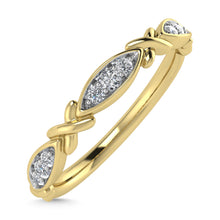 Diamond 1/20 Ct.Tw. Stack Band in 10K Yellow Gold