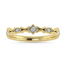 Diamond 1/20 Ct.Tw. Stack Band in 10K Yellow Gold