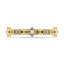 Diamond 1/20 Ct.Tw. Stack Band in 10K Yellow Gold