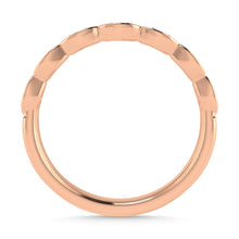 Diamond 1/10 Ct.Tw. Stack Band in 10K Rose Gold