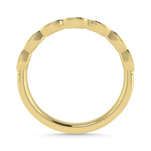 Diamond 1/10 Ct.Tw. Stack Band in 10K Yellow Gold