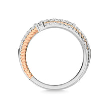 14K Two Tone Diamond 1 Ct.Tw. Fashion Ring