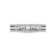 14K White Gold Diamond 1/2 Ct.Tw. Anniversary Band