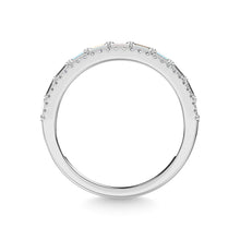 14K White Gold Diamond 1/2 Ct.Tw. Anniversary Band