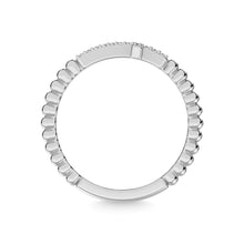 10K White Gold Diamond 1/10 Ct.Tw. Fashion Ring