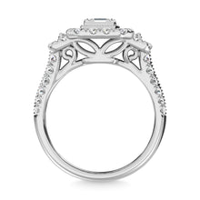 14K White Gold Diamond 1 1/2 Ct.Tw. Engagement Ring