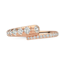 14K Rose Gold Diamond 1/2 Ct.Tw. Fashion Ring