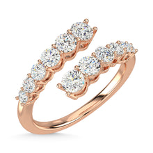 14K Rose Gold Diamond 1 Ct.Tw. Fashion Ring