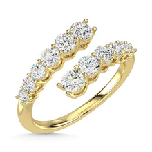 14K Yellow Gold Diamond 1 Ct.Tw. Fashion Ring