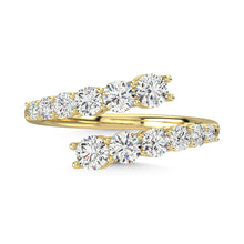 14K Yellow Gold Diamond 1 Ct.Tw. Fashion Ring