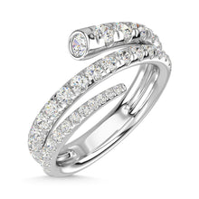 14K White Gold Diamond 1 1/6 Ct.Tw. Fashion Ring
