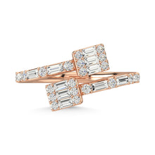 14K Rose Gold Diamond 1/2 Ct.Tw. Fashion Ring