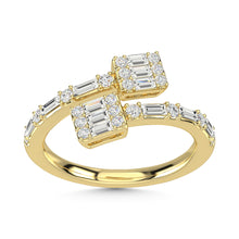 14K Yellow Gold Diamond 1/2 Ct.Tw. Fashion Ring