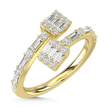 14K Yellow Gold Diamond 1/2 Ct.Tw. Fashion Ring