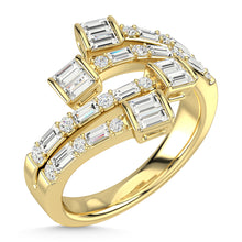 14K Yellow Gold Diamond 7/8 Ct.Tw. Fashion Ring