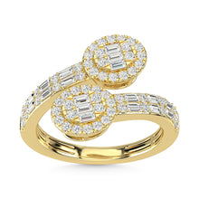 14K Yellow Gold Diamond 7/8 Ct.Tw. Fashion Ring