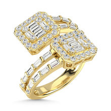 14K Yellow Gold Diamond 1 Ct.Tw. Fashion Ring