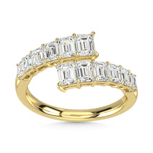 14K Yellow Gold Diamond 1 7/8 Ct.Tw. Fashion Ring
