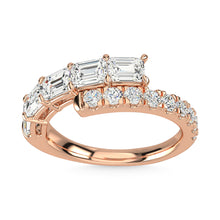 14K Rose Gold Diamond 1 7/8 Ct.Tw. Fashion Ring