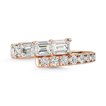 14K Rose Gold Diamond 1 7/8 Ct.Tw. Fashion Ring