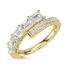 14K Yellow Gold Diamond 1 7/8 Ct.Tw. Fashion Ring