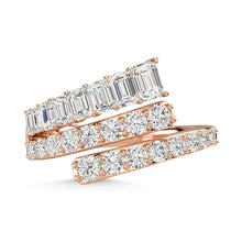 14K Rose Gold Diamond 1 3/4 Ct.Tw. Fashion Ring