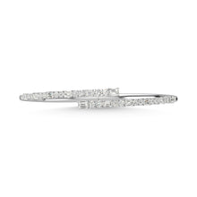 14K White Gold Diamond 2 5/8 Ct.Tw. Fashion Bangle