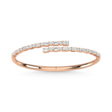14K Rose Gold Diamond 3 Ct.Tw. Fashion Bangle