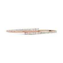 14K Rose Gold Diamond 3 Ct.Tw. Fashion Bangle