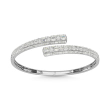 14K White Gold Diamond 4 1/2 Ct.Tw. Fashion Bangle